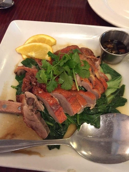Roasted Duck.